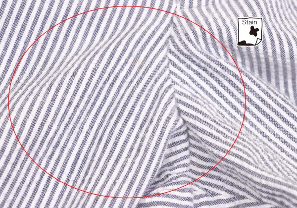 ENGINEERED GARMENTS Seersucker Stripe White Gray Pants Size M