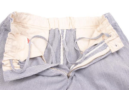 ENGINEERED GARMENTS Seersucker Stripe White Gray Pants Size M