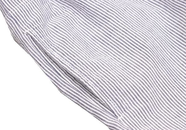 ENGINEERED GARMENTS Seersucker Stripe White Gray Pants Size M