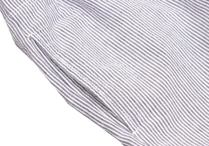 ENGINEERED GARMENTS Seersucker Stripe White Gray Pants Size M