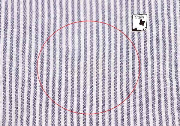 ENGINEERED GARMENTS Seersucker Stripe White Gray Pants Size M