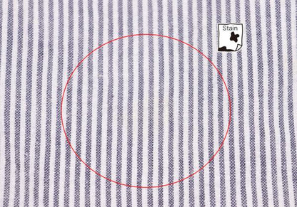 ENGINEERED GARMENTS Seersucker Stripe White Gray Pants Size M