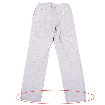 ENGINEERED GARMENTS Seersucker Stripe White Gray Pants Size M