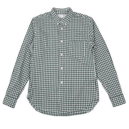 COMME des GARCONS SHIRT Block Check Shirt Green Size S