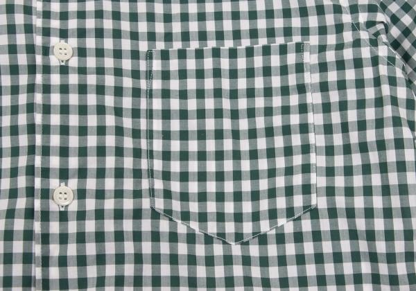 COMME des GARCONS SHIRT Block Check Shirt Green Size S