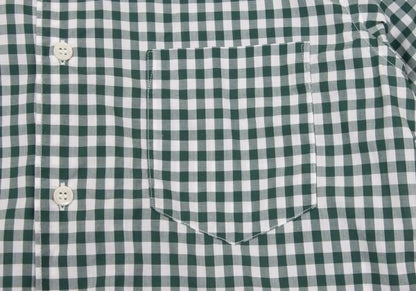COMME des GARCONS SHIRT Block Check Shirt Green Size S