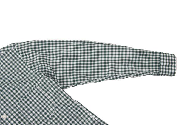 COMME des GARCONS SHIRT Block Check Shirt Green Size S
