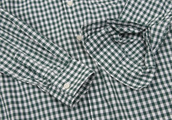 COMME des GARCONS SHIRT Block Check Shirt Green Size S