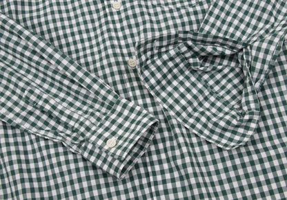 COMME des GARCONS SHIRT Block Check Shirt Green Size S