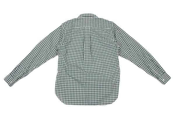 COMME des GARCONS SHIRT Block Check Shirt Green Size S