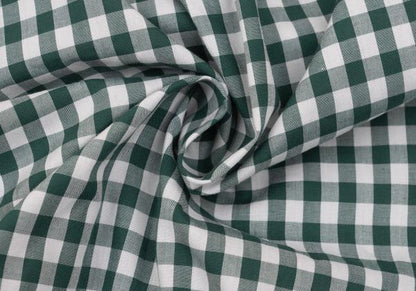 COMME des GARCONS SHIRT Block Check Shirt Green Size S