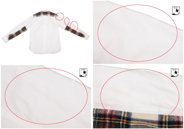JUNYA WATANABE MAN x Brooks Bros Tartan Shirt White Size L