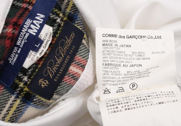 JUNYA WATANABE MAN x Brooks Bros Tartan Shirt White Size L
