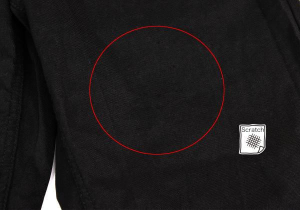 COMME des GARCONS HOMME PLUS Black Cropped Pants Size S