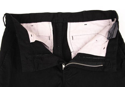 COMME des GARCONS HOMME PLUS Black Cropped Pants Size S