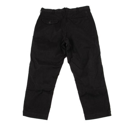 COMME des GARCONS HOMME PLUS Black Cropped Pants Size S