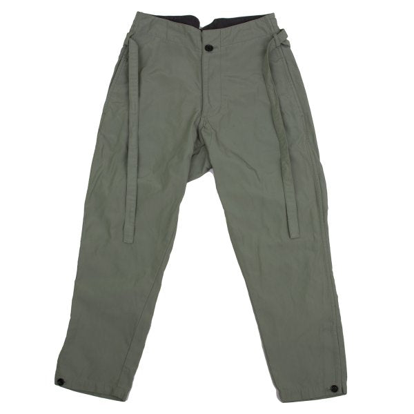 COMME des GARCONS HOMME PLUS Nylon Pants Khaki Size S