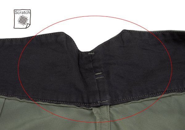COMME des GARCONS HOMME PLUS Nylon Pants Khaki Size S