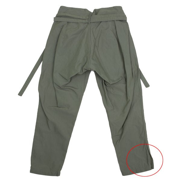 COMME des GARCONS HOMME PLUS Nylon Pants Khaki Size S