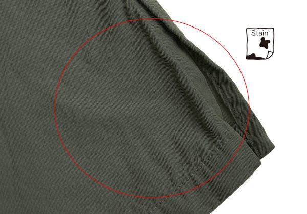 COMME des GARCONS HOMME PLUS Nylon Pants Khaki Size S