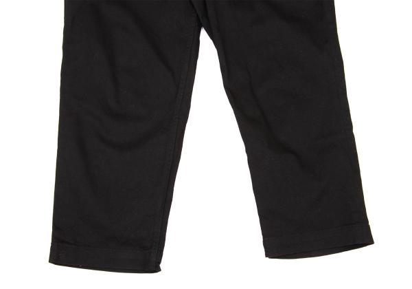 CDG Homme Plus Stretch Cotton Work Pants Black Size L
