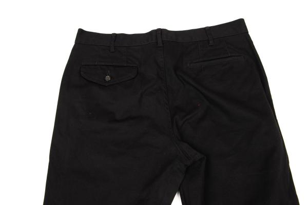 CDG Homme Plus Stretch Cotton Work Pants Black Size L