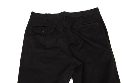 CDG Homme Plus Stretch Cotton Work Pants Black Size L