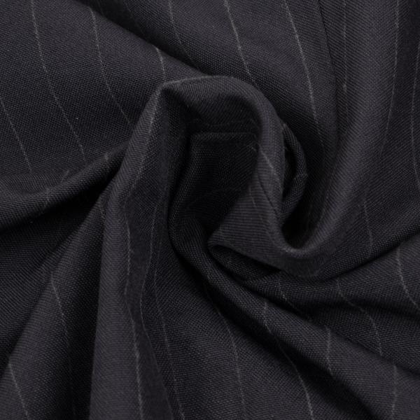CDG Homme Deux Garment Dyed Poly Stripe Jacket Navy Size XS