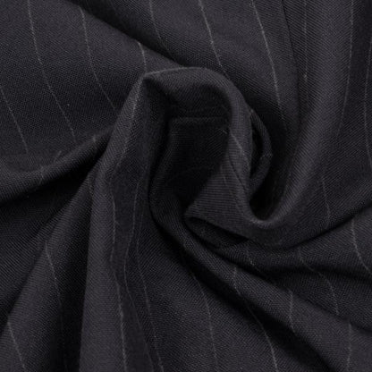CDG Homme Deux Garment Dyed Poly Stripe Jacket Navy Size XS