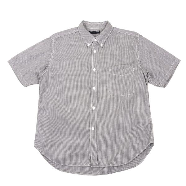 COMME des GARCONS HOMME Pin Check Short B/D Shirt Size S