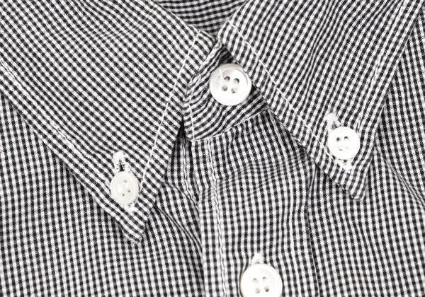 COMME des GARCONS HOMME Pin Check Short B/D Shirt Size S