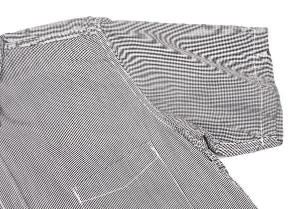 COMME des GARCONS HOMME Pin Check Short B/D Shirt Size S