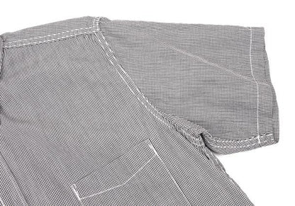 COMME des GARCONS HOMME Pin Check Short B/D Shirt Size S