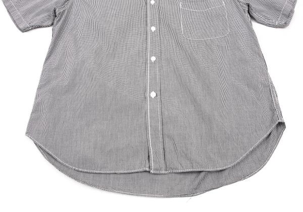 COMME des GARCONS HOMME Pin Check Short B/D Shirt Size S
