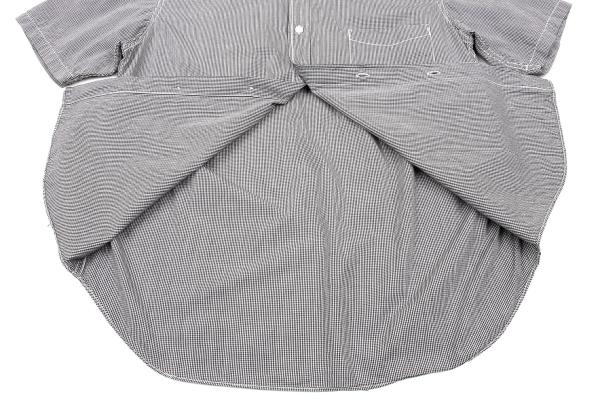 COMME des GARCONS HOMME Pin Check Short B/D Shirt Size S
