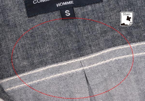 COMME des GARCONS HOMME Color Stitch Shirt Indigo Size S