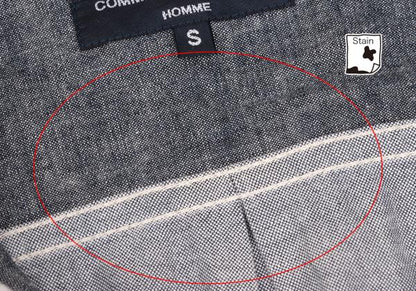COMME des GARCONS HOMME Color Stitch Shirt Indigo Size S