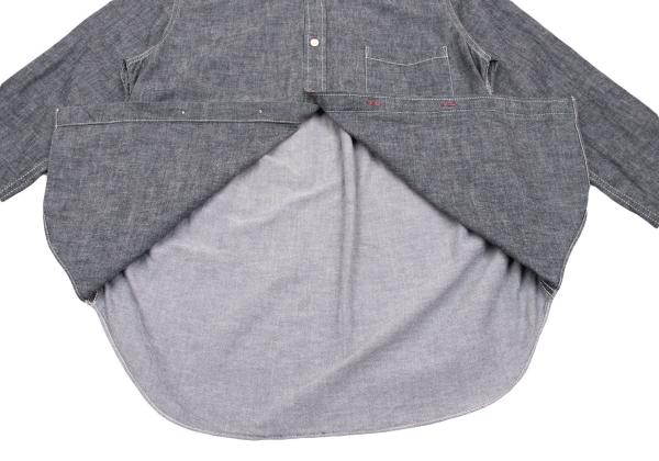 COMME des GARCONS HOMME Color Stitch Shirt Indigo Size S