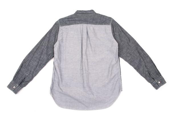 COMME des GARCONS HOMME Color Stitch Shirt Indigo Size S