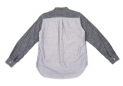 COMME des GARCONS HOMME Color Stitch Shirt Indigo Size S