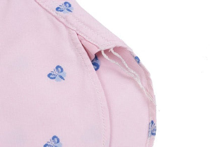COMME des GARCONS HOMME Butterfly Oxford Shirt Pink Size S