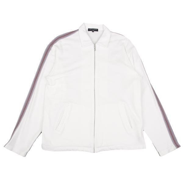 COMME des GARCONS HOMME Taping Jersey Jacket White Size S