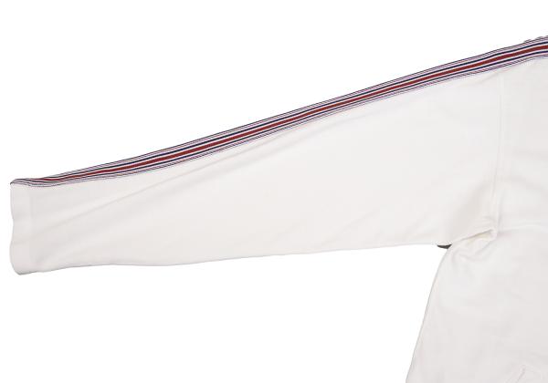 COMME des GARCONS HOMME Taping Jersey Jacket White Size S