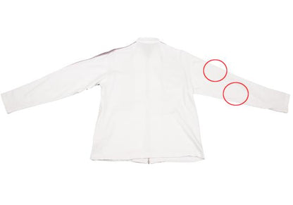 COMME des GARCONS HOMME Taping Jersey Jacket White Size S