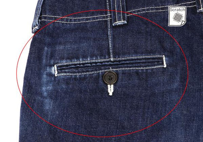 COMME des GARCONS HOMME Stitched Jeans Indigo Size XS