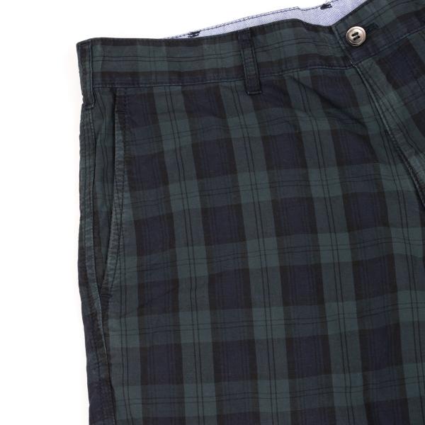 COMME des GARCONS HOMME Blackwatch Cotton Shorts Size S