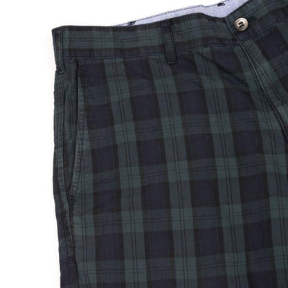 COMME des GARCONS HOMME Blackwatch Cotton Shorts Size S