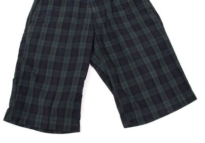 COMME des GARCONS HOMME Blackwatch Cotton Shorts Size S