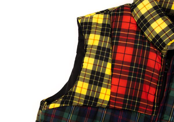 COMME des GARCONS SHIRT Padded Tartan Vest Multi Size S