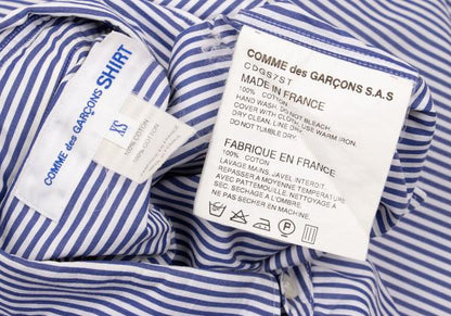 COMME des GARCONS SHIRT 05SS Cotton Sleeve Shirt Size XS